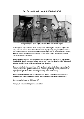 A preview of a PDF biography for Campbell, George McNeill